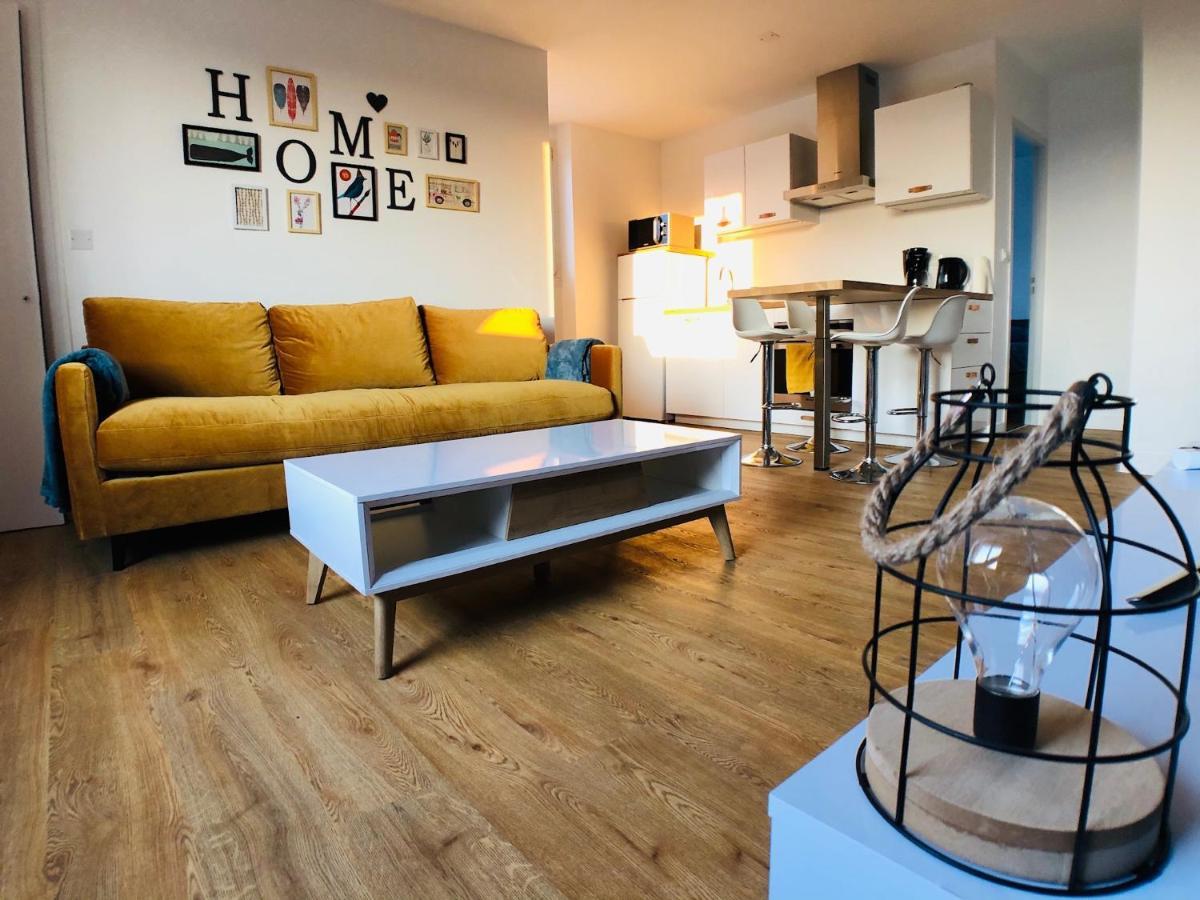 Charmant Appartement 1-4 Personnes, Proche Centre Avec Parking Nantes Kültér fotó